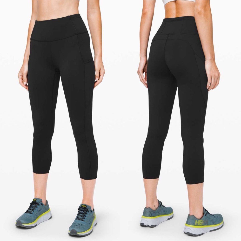 Lululemon Fast and Free High-Rise Crop II‎ (23" Inseam)